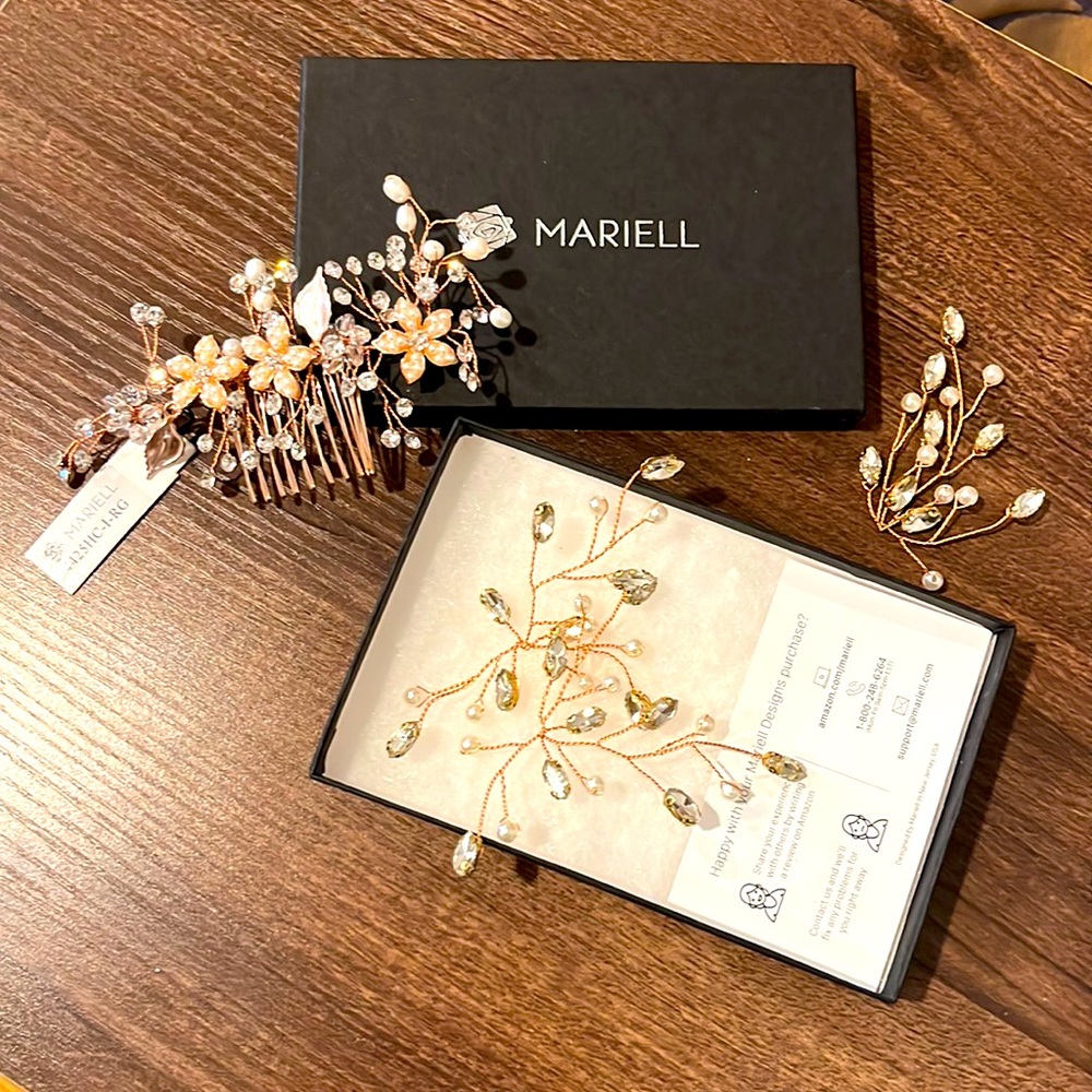 ❤️Beautiful hair accessories 4 pieces.